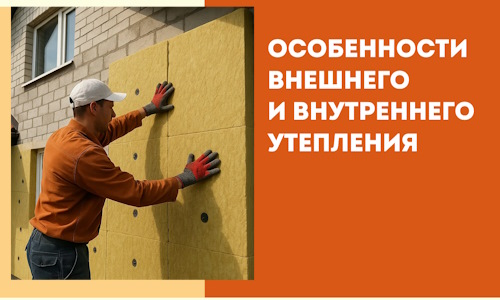 Какие особенности внешнего и внутреннего утепления в Александрове