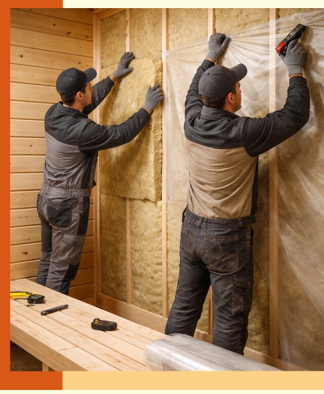 Профессиональное утепление сауны в Александрове с гарантиями качества