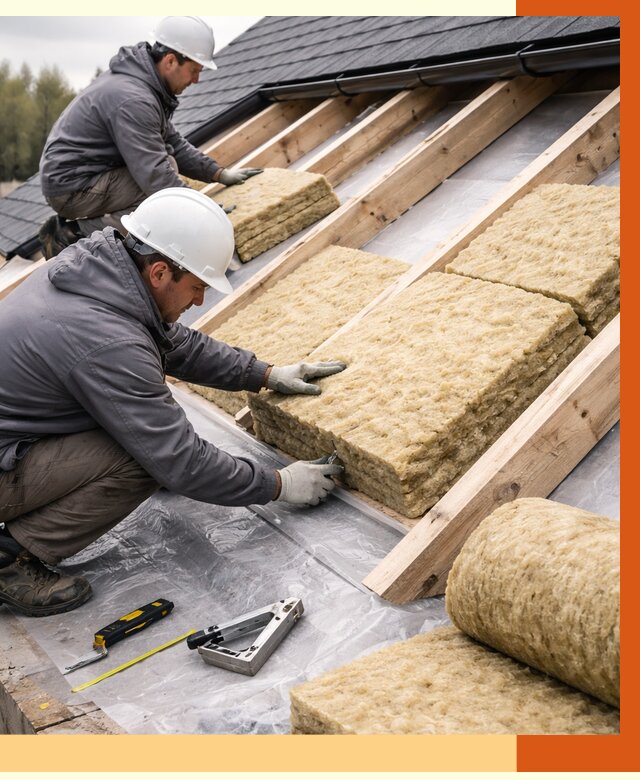 Утепление крыши в Александрове от 1982 руб./м2 — комплексное утепление кровли | ТепломастерЛкн