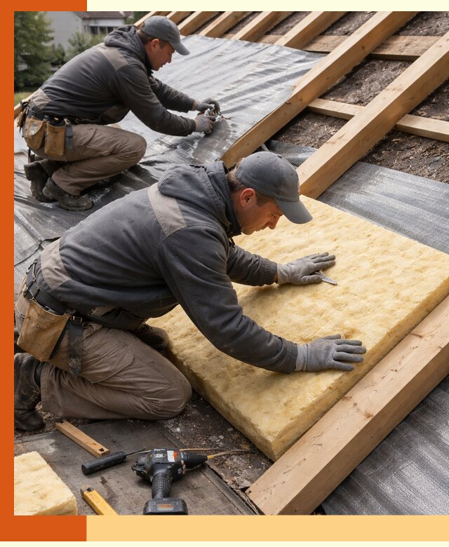 Профессиональное утепление крыши в Александрове качественно и надежно