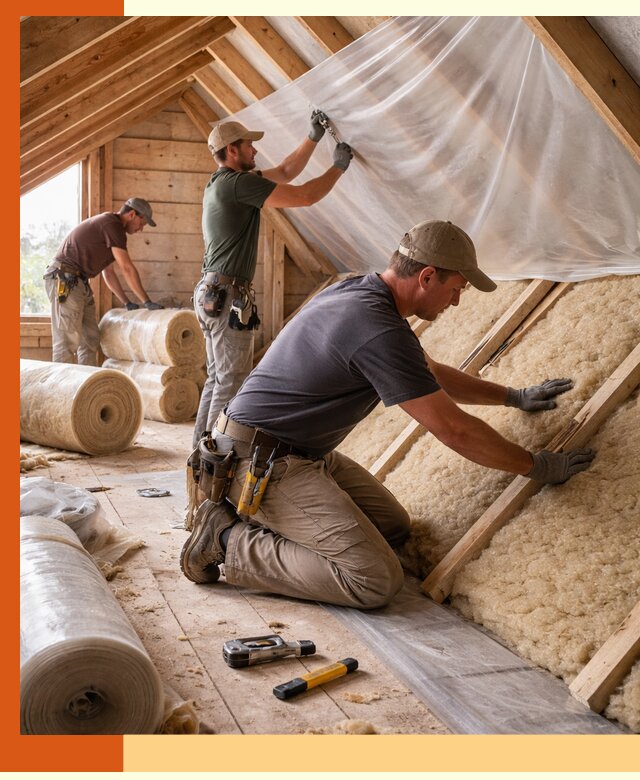 Утепление крыши изнутри в Александрове: профессионально и надежно