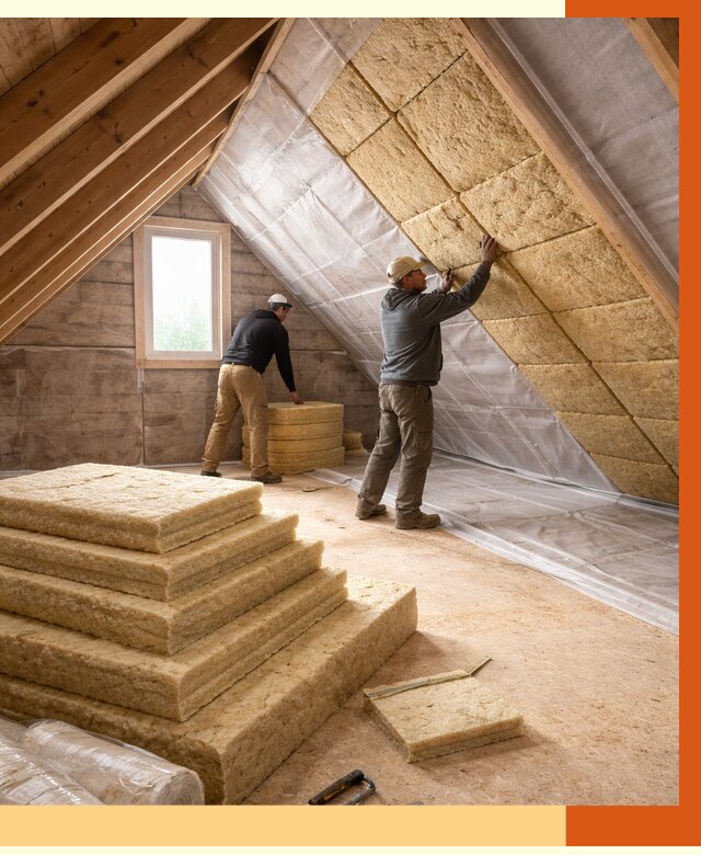 Утепление мансарды в Александрове от 2678 руб/м2 — комплексно и под ключ | ТепломастерЛкн