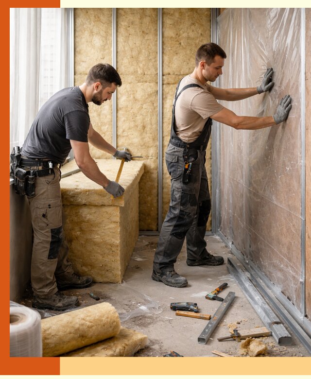 Профессиональное утепление лоджии в Александрове эффективно и надежно