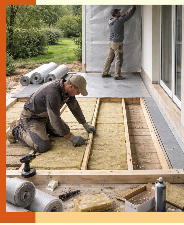 Утепление террасы в Александрове — тепло и защита круглогодично