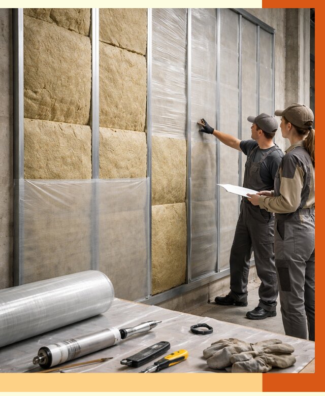 Утепление склада химсырья в Александрове от 4820 руб. под ключ | ТепломастерЛкн