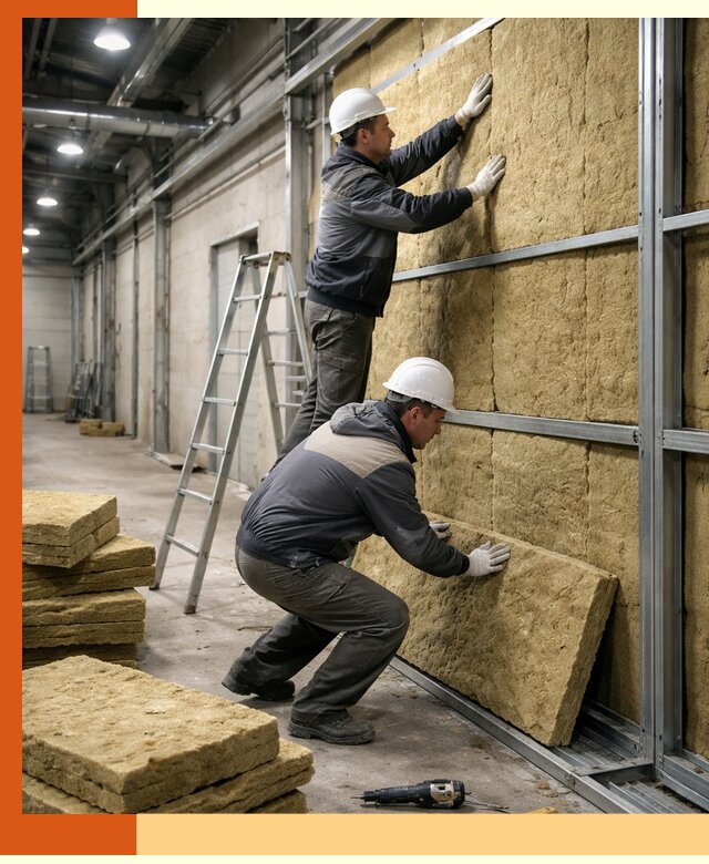 Утепление цеха под ключ в Александрове с гарантией качества