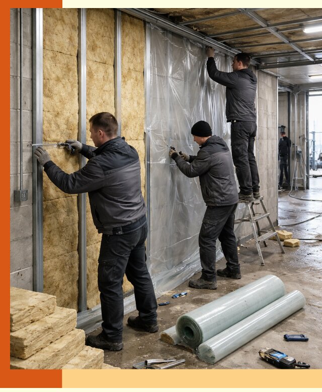 Профессиональное утепление автомойки в Александрове для любого типа помещений