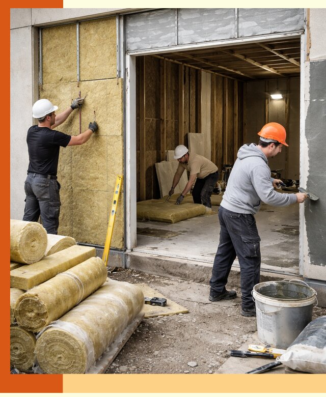 Утепление торгового павильона в Александрове — качественно и энергоэффективно