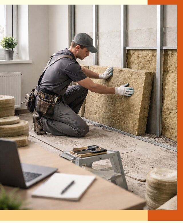 Утепление офиса в Александрове от 4820 руб/м2 — комплексное утепление офиса под ключ | ТепломастерЛкн