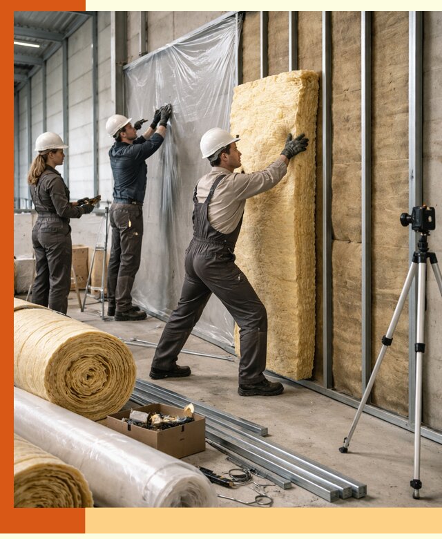 Утепление складского терминала в Александрове профессионально и надёжно