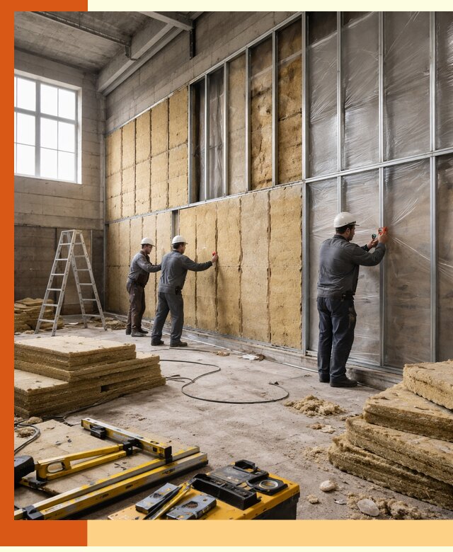 Утепление спортивного зала в Александрове качественно и недорого