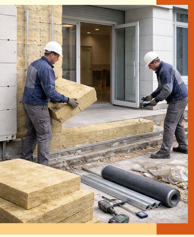 Утепление медицинского центра в Александрове под ключ от 13389 руб./м² | ТепломастерЛкн