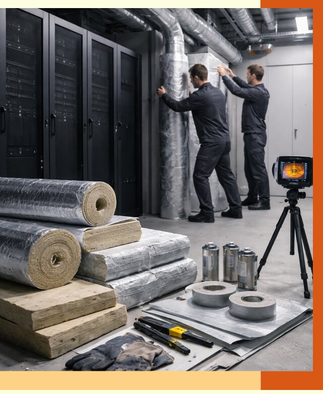 Утепление серверной в Александрове от 9104 руб./м² — комплексно под ключ | ТепломастерЛкн