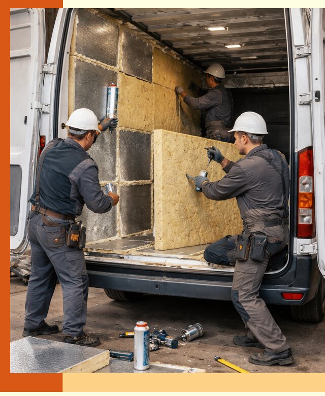 Утепление фургона-рефрижератора в Александрове для сохранения температуры