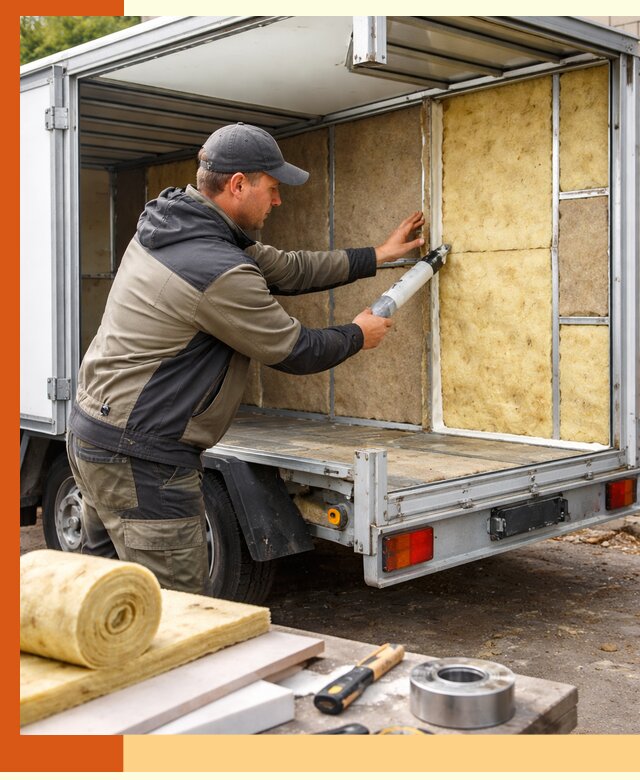 Профессиональное утепление прицепа в Александрове для любых условий