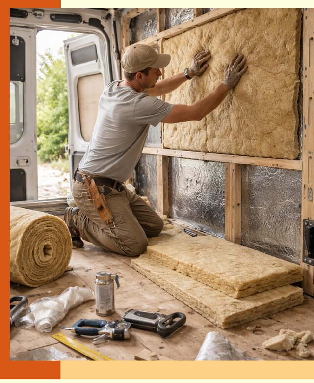 Утепление кемпера под ключ в Александрове с гарантией качества