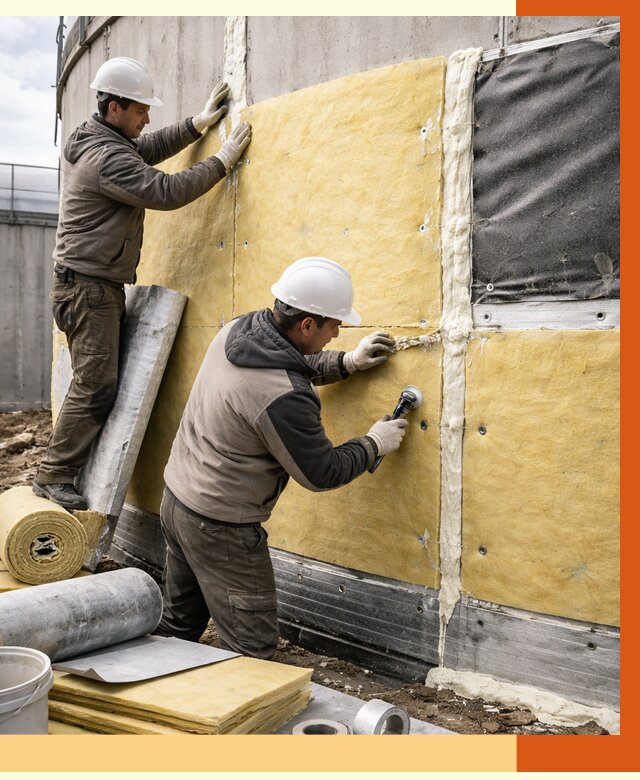 Утепление резервуара в Александрове от 29455 руб/м2 — монтаж ППУ и комплекс под ключ | ТепломастерЛкн