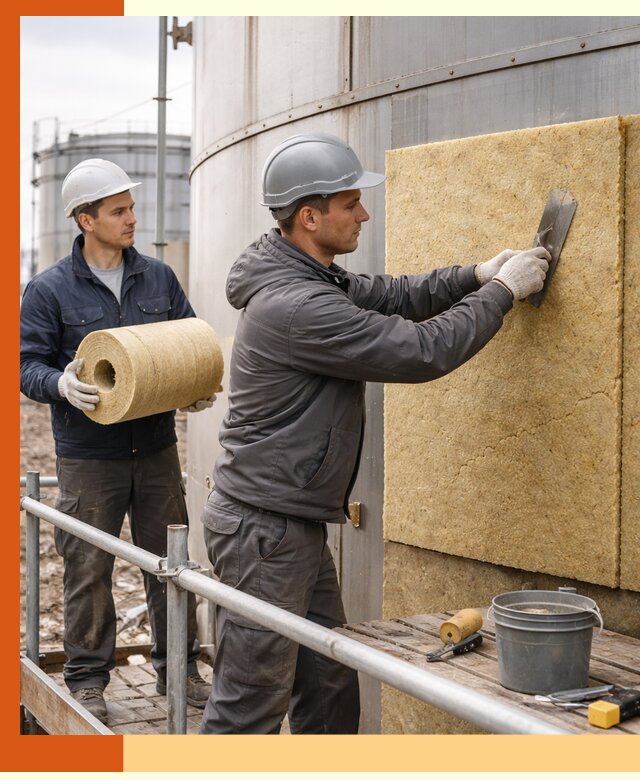 Профессиональное утепление резервуара и теплоизоляция в Александрове