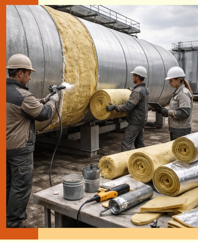 Утепление цистерны в Александрове — утеплители и монтаж под ключ