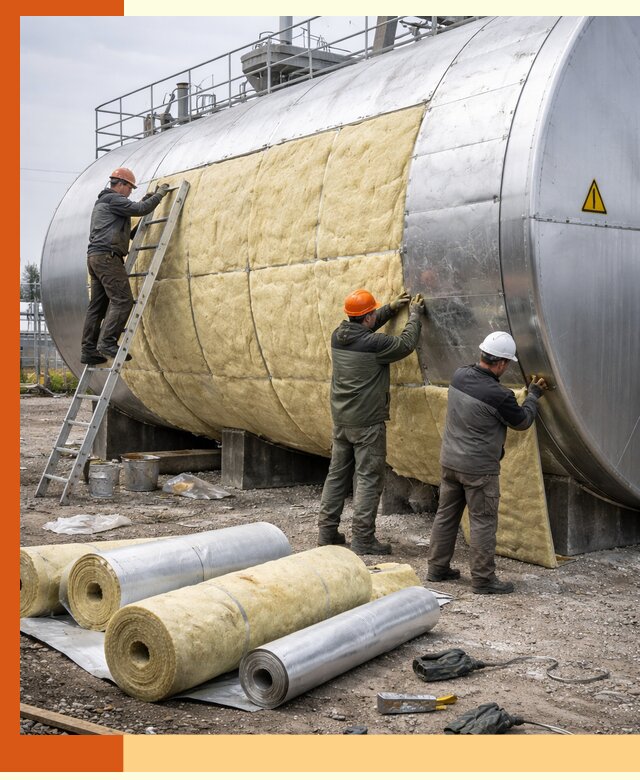 Утепление резервуаров с топливом в Александрове надежно и экономично