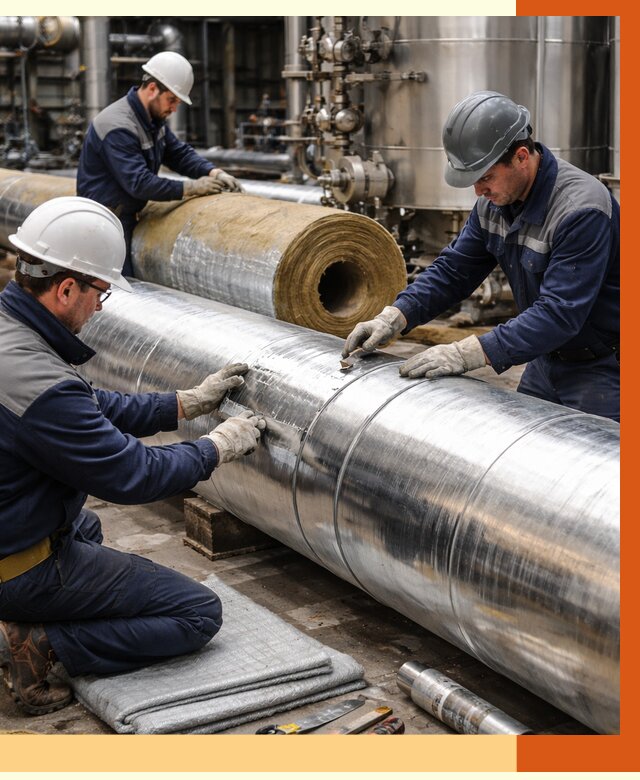 Утепление технологического оборудования в Александрове от 4499 руб. за м2 | ТепломастерЛкн