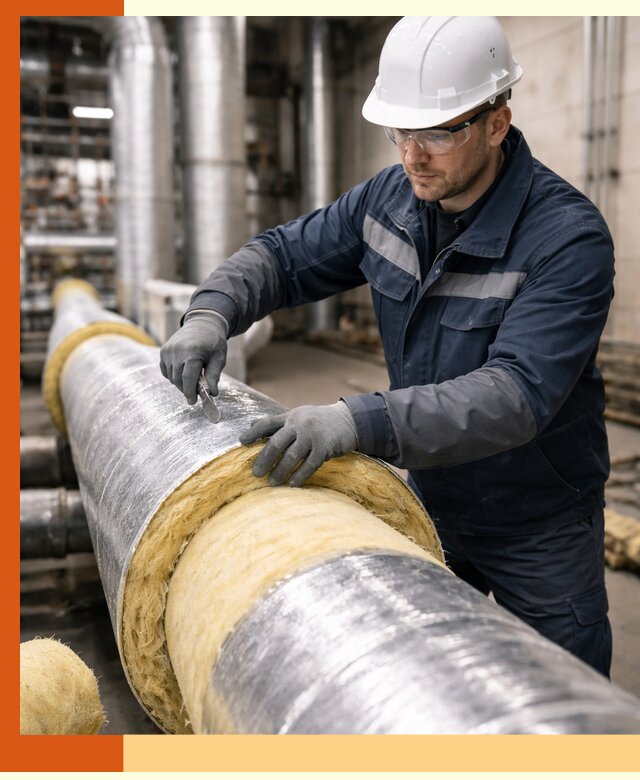 Утепление технологического оборудования и заводских установок в Александрове