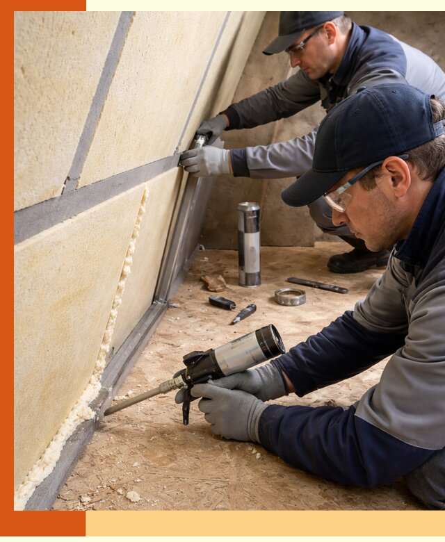 Герметизация стыков ППУ в Александрове — надежное уплотнение швов