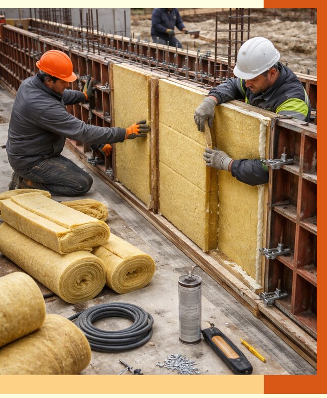 Теплоизоляция опалубки в Александрове от 7712 руб. за м2 — услуги и монтаж | ТепломастерЛкн