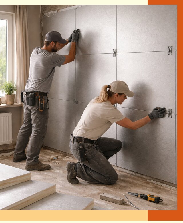 Утепление PIR панелями в Александрове от 4499 руб. под ключ | ТепломастерЛкн