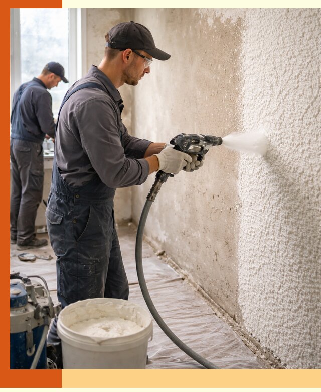 Утепление стен жидкой теплоизоляцией в Александрове для квартир и домов