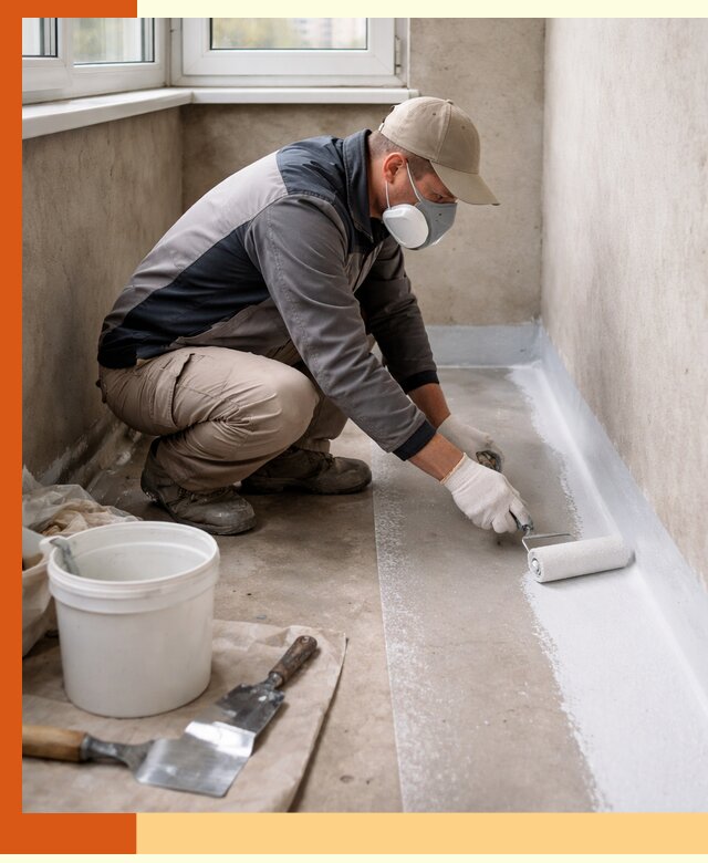 Утепление балкона жидкой теплоизоляцией в Александрове