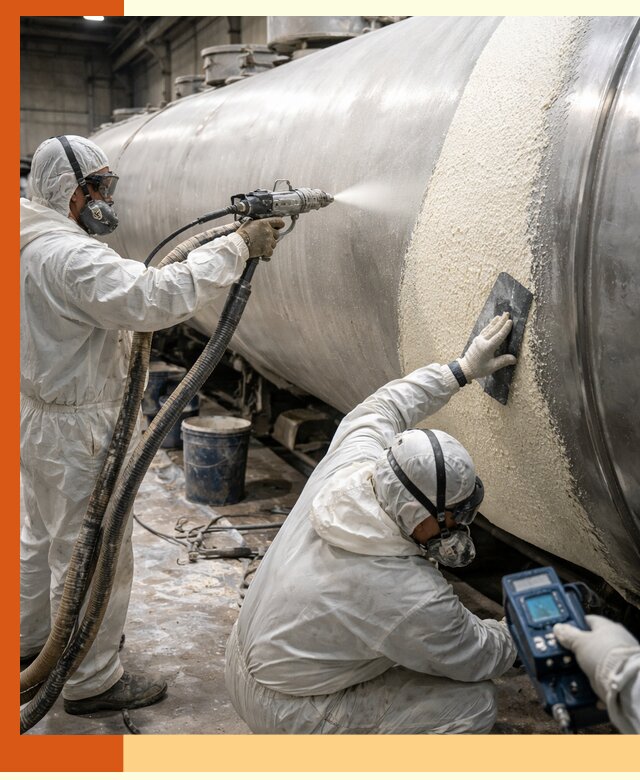 Утепление автоцистерн жидкой теплоизоляцией в Александрове