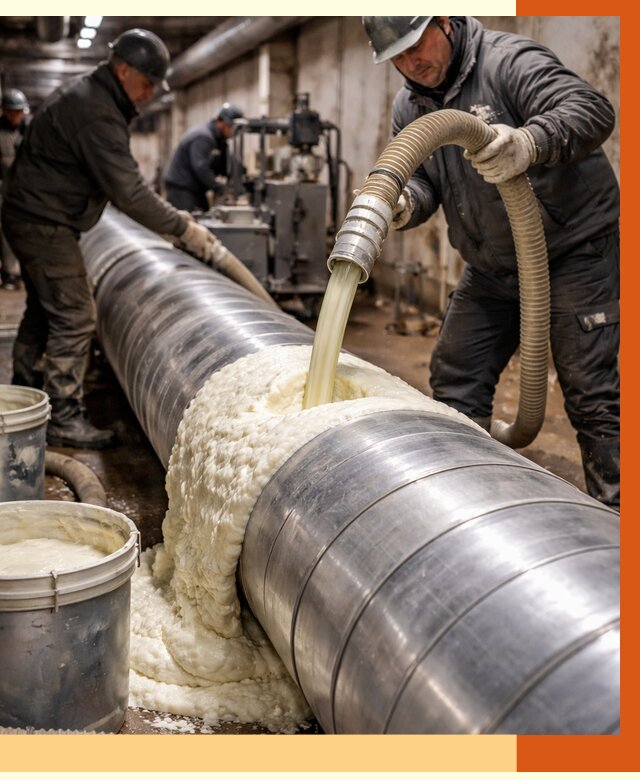 Утепление теплотрассы жидкой теплоизоляцией в Александрове от 4499 руб. | ТепломастерЛкн