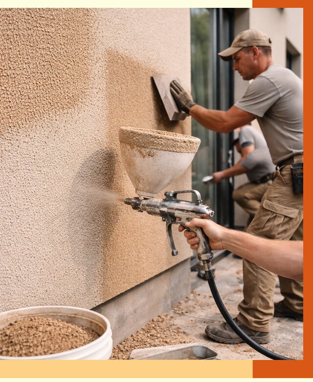 Утепление фасада жидкой пробкой в Александрове от 5141 руб./м² под ключ | ТепломастерЛкн