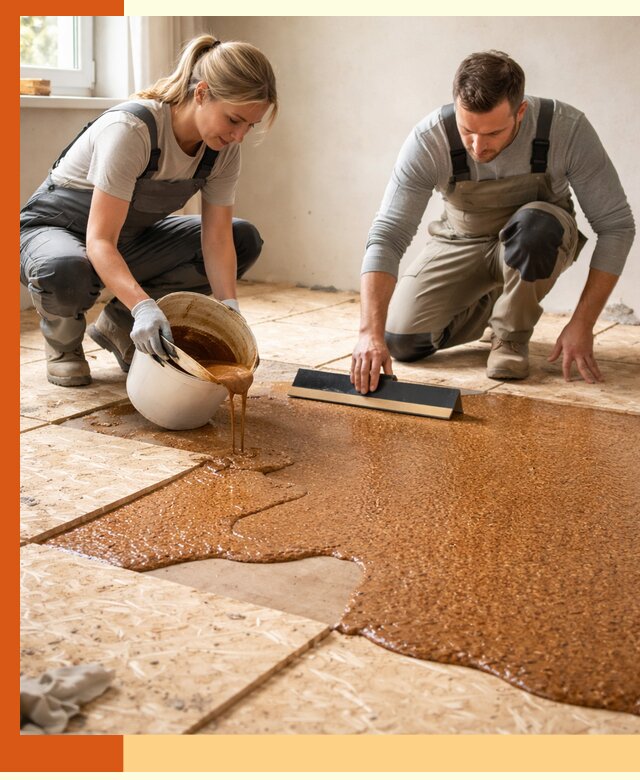 Утепление пола жидкой пробкой в Александрове для квартир и домов