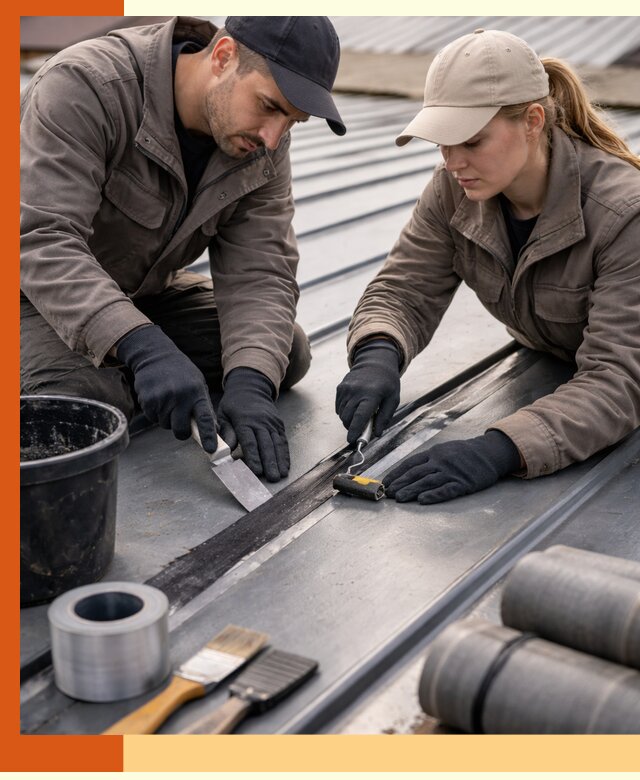 Гидроизоляция фальцевой кровли в Александрове качественно и надежно