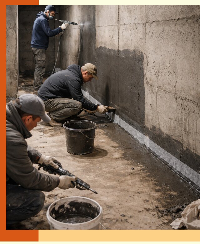 Гидроизоляция подвала в Александрове — комплексная защита от влаги