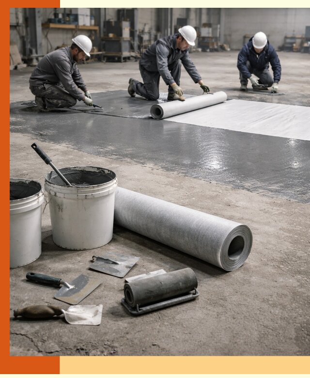 Гидроизоляция промышленного пола в Александрове — защита и долговечность