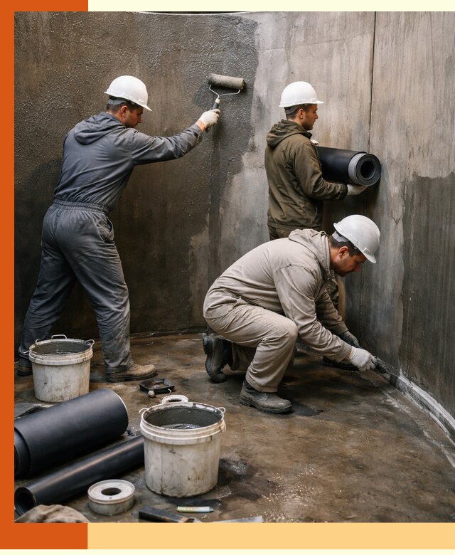 Гидроизоляция резервуара профессионально в Александрове