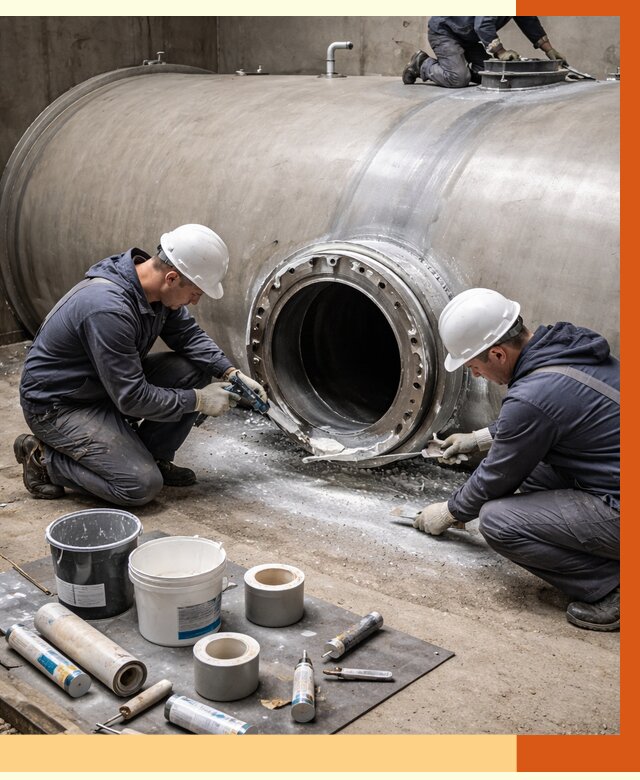 Гидроизоляция резервуара с топливом в Александрове от 80333 руб. под ключ | ТепломастерЛкн