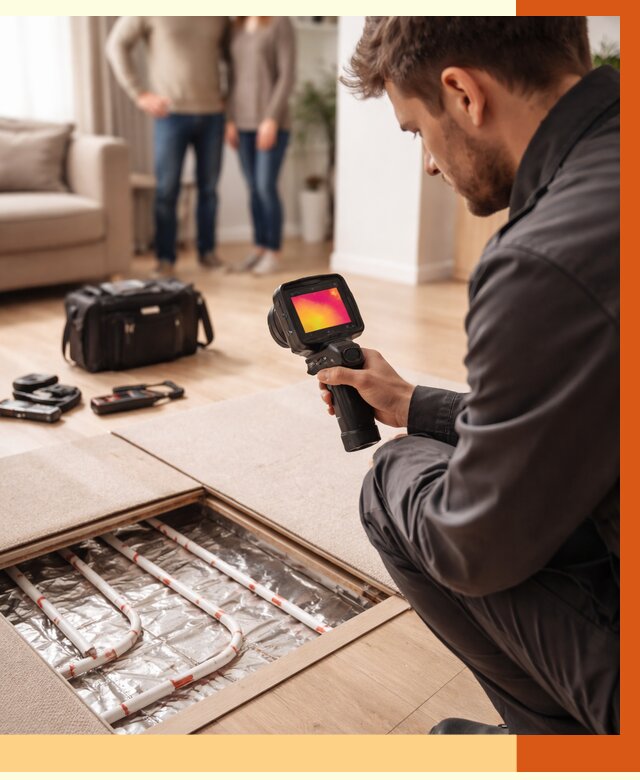 Тепловизионное обследование теплого пола в Александрове от 4820 руб. — ТепломастерЛкн