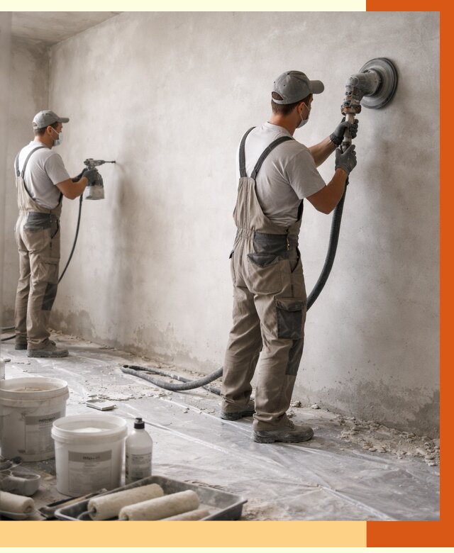 Подготовка поверхности под напыление в Александрове от 1285 руб. — ТепломастерЛкн