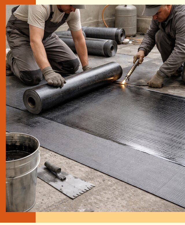 Монтаж гидроизоляционной мембраны в Александрове для зданий и конструкций