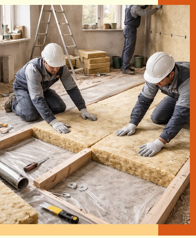 Восстановление теплоизоляции в Александрове от 9104 руб. — ремонт утепления под ключ | ТепломастерЛкн