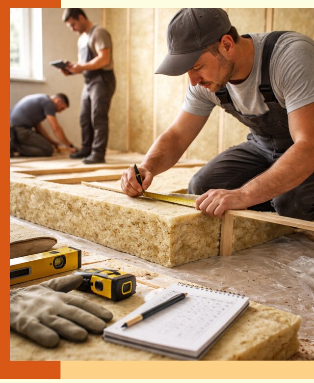 Расчет толщины утеплителя для зданий и помещений в Александрове