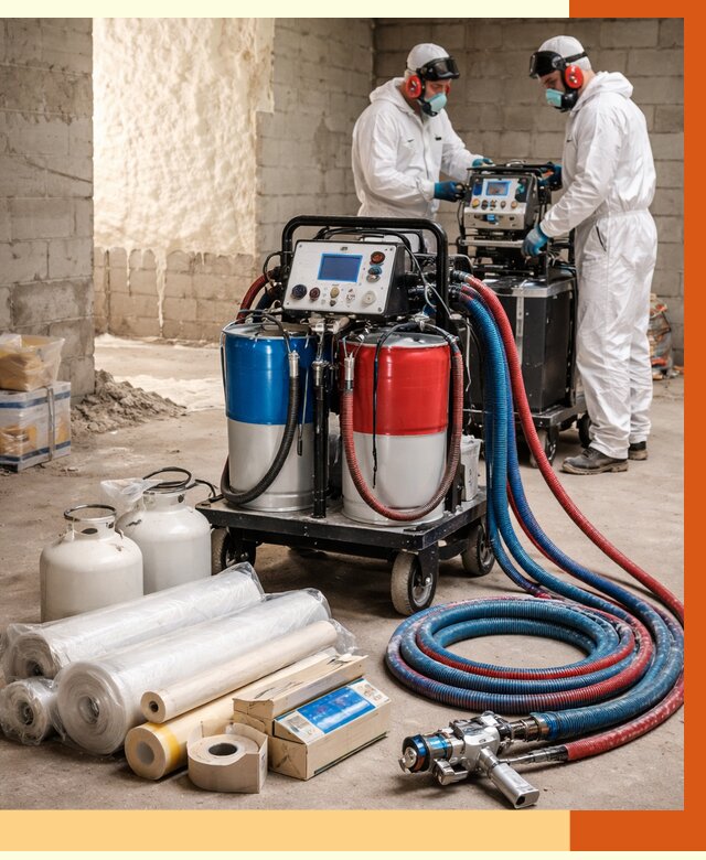 Аренда установки для напыления ППУ в Александрове от 37489 руб. | ТепломастерЛкн